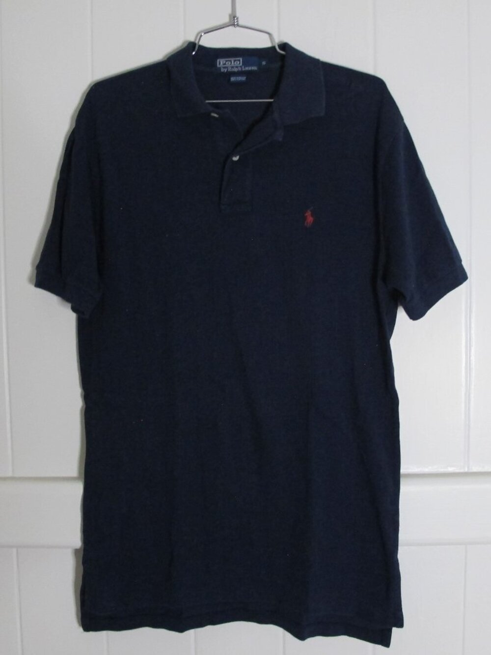 VTG Polo by Ralph Lauren | Navy Short Sleeve Polo Red Icon Embroidery Bolivia